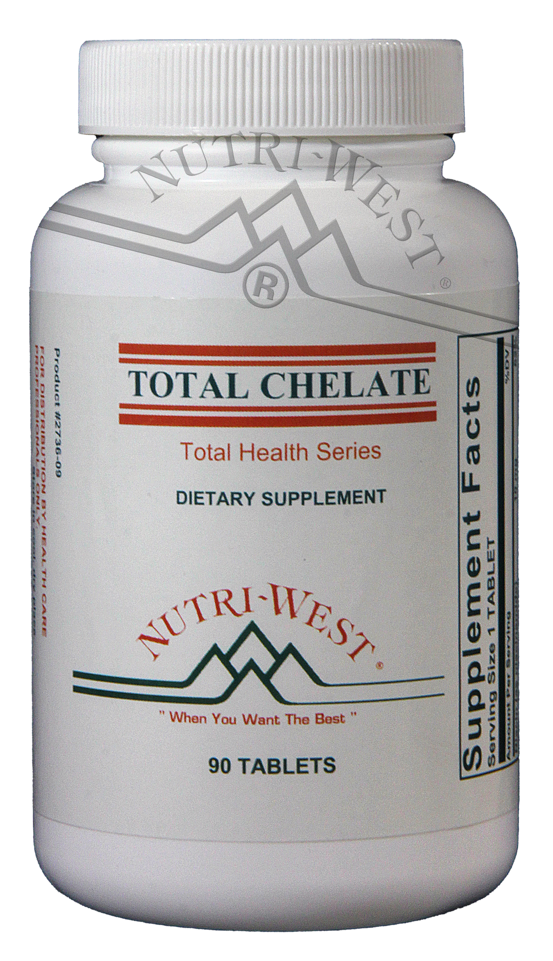 Nutri-West - Total Chelate - 90 Tablets - The Oasis of Health