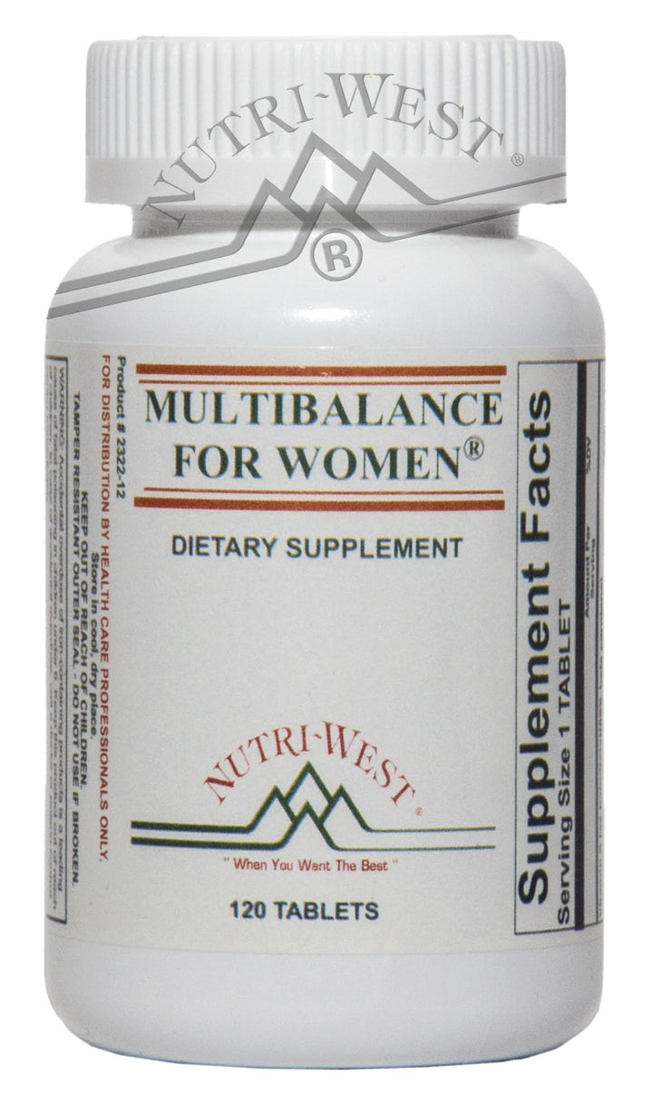 Nutri-West - Multibalance for Women - 120 Tablets - The Oasis of Health