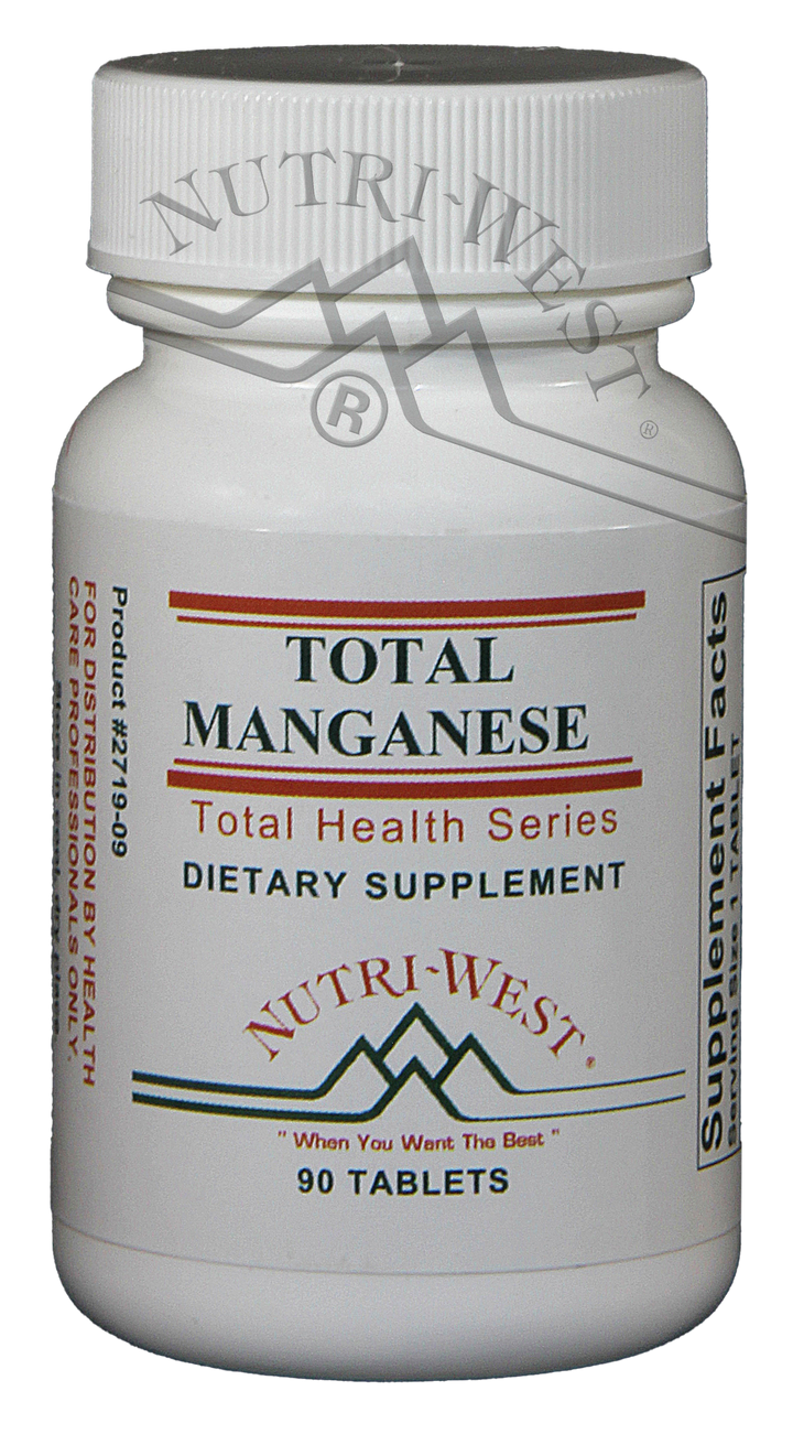 Nutri-West - Total Manganese - 90 Tablets - The Oasis of Health