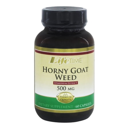 LifeTime Vitamins - Horny Goat Weed 500 mg. - 60 Capsules