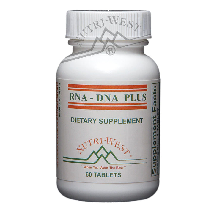 Nutri-West - RNA-DNA Plus - 60 Chewable Tablets - The Oasis of Health