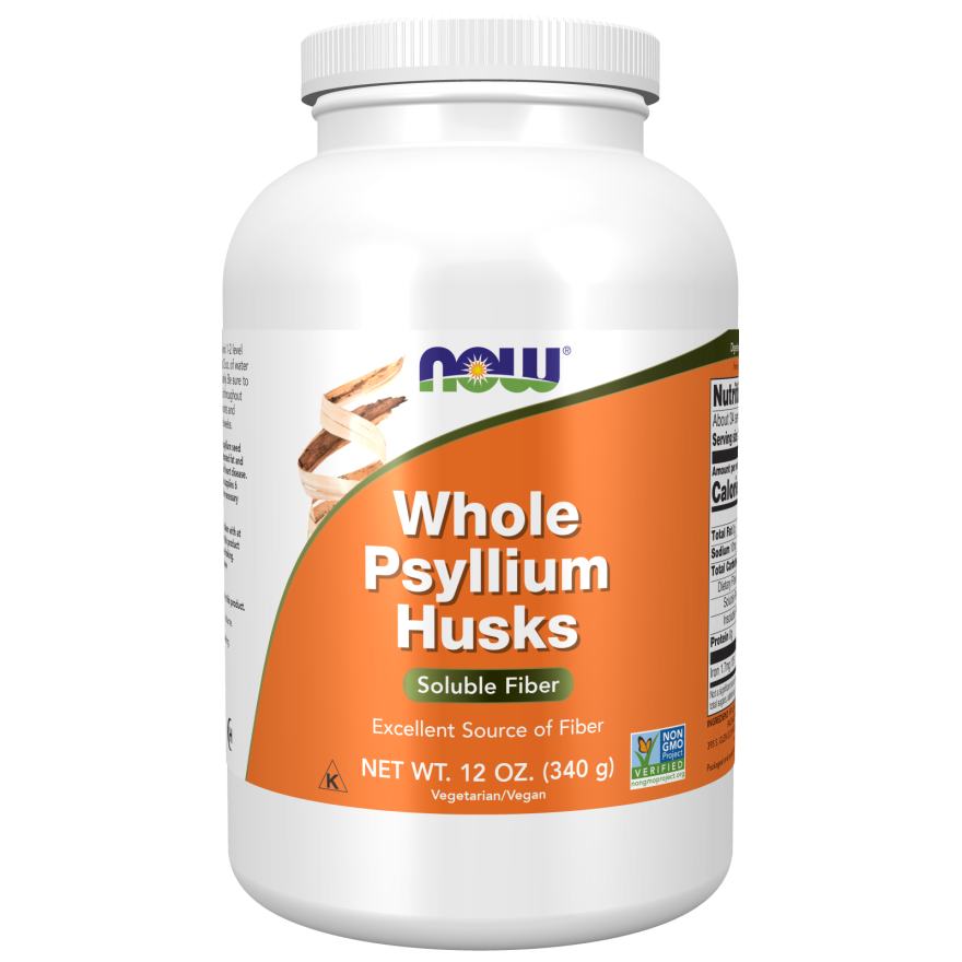 Now Foods Whole Psyllium Husks 12oz - 5980