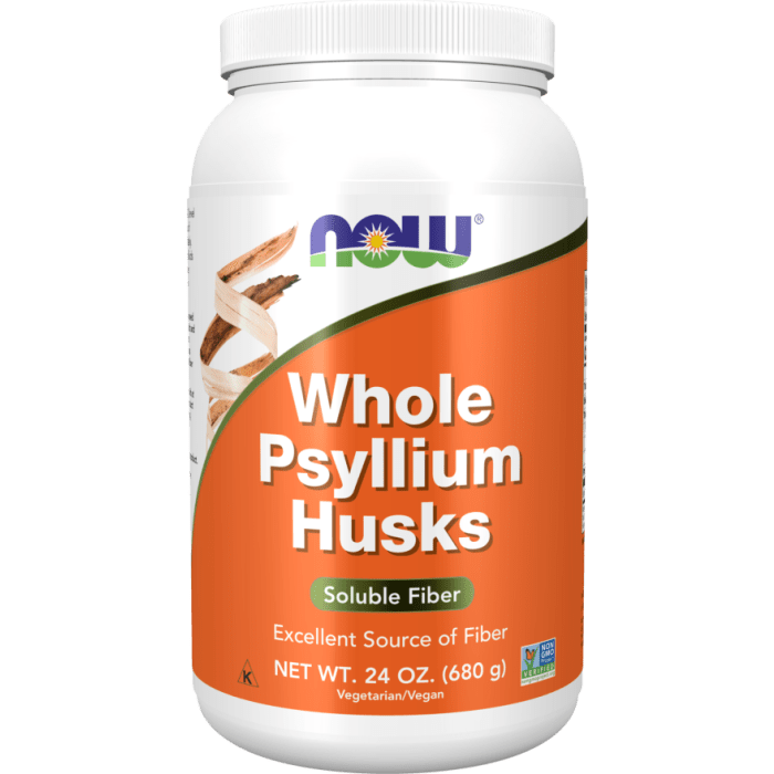 Now Foods Psyllium Husks Whole 24oz - 5982
