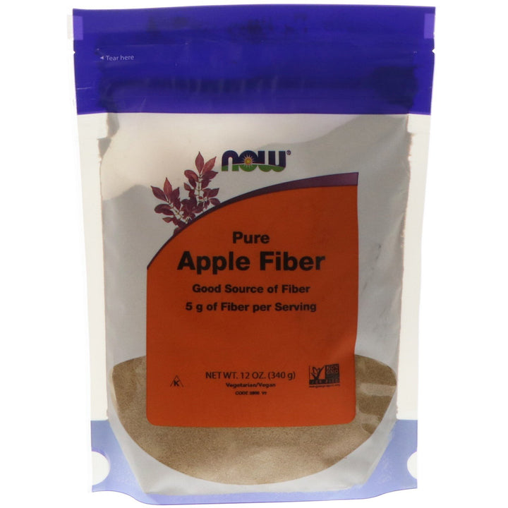 Now Foods Pure Apple Fiber 12 Oz - 5908 - 4 Pack