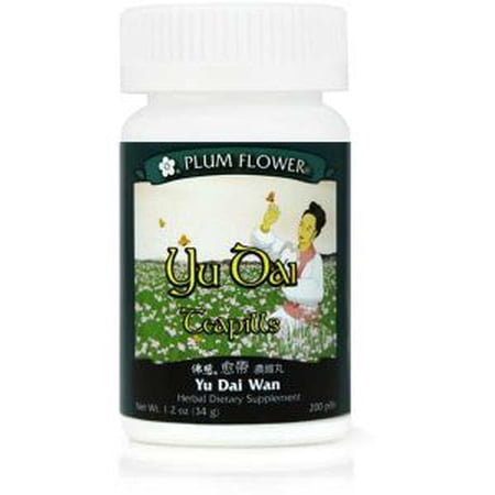 Plum Flower Brand Yu Dai Teapills (Yu Dai Wan) by MayWay