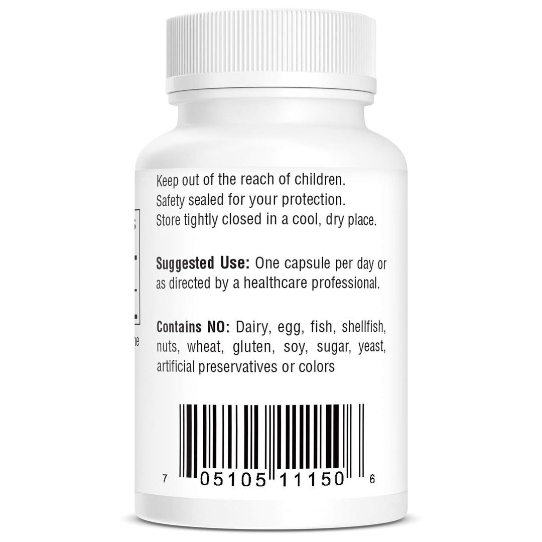 White Smoke Biotech Zn-50 Zinc 100 Capsules