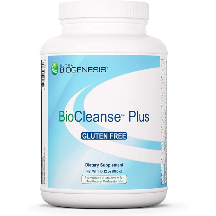 Nutra BioGenesis BioCleanse Plus - Immune &amp; Antioxidant Supplement for Women &amp; Men with Milk Thistle, Vitamins, Minerals, 12g Vegan Protein Per Serving - 1 lb 9.7 oz - The Oasis of Health