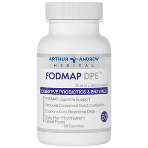 Arthur Andrew Medical - FODMAP DPE, Digestive Probiotics and Enzymes, Relief for FODMAP Intolerance and Highly Fermentable Foods, Vegan, Non-GMO, 60 Capsules - The Oasis of Health