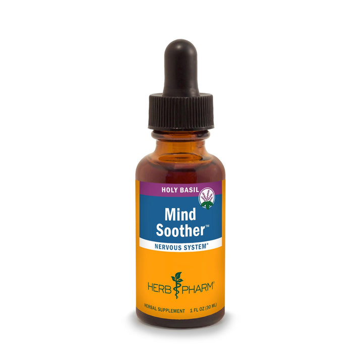 Herb Pharm Anxiety Soother Liquid Herbal Formula with Kava Extract and Holy Basil Essential Oil for Mild and Occasional Anxiety Support* - 1 Ounce