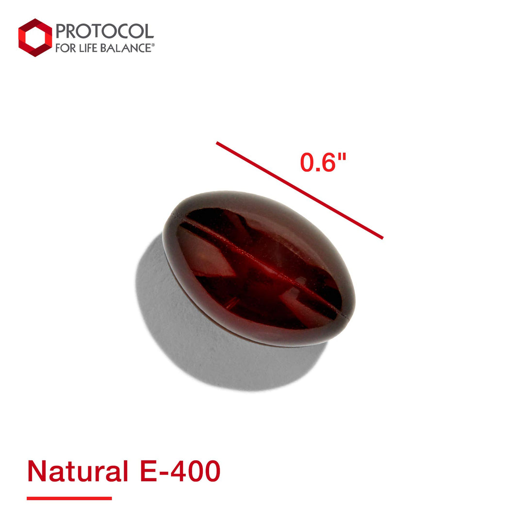 Dark Slate Gray Protocol For Life Balance Natural E-400 MT Plus Selenium 120 Softgels - P0906