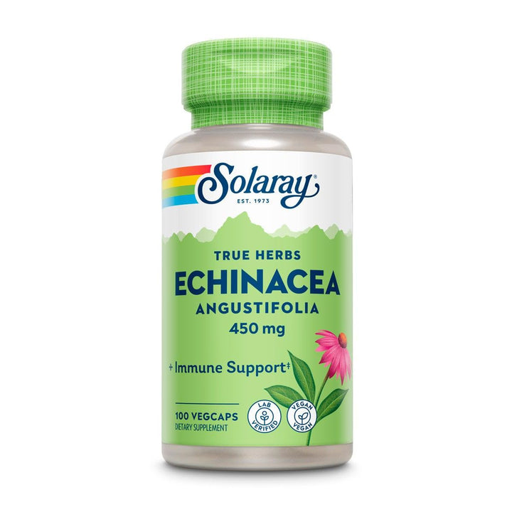 SOLARAY Echinacea Root - 450 MG (100 Capsules)
