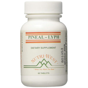 Light Gray Nutri-West - Pineal-Lyph 40 Tablets by Nutri-West