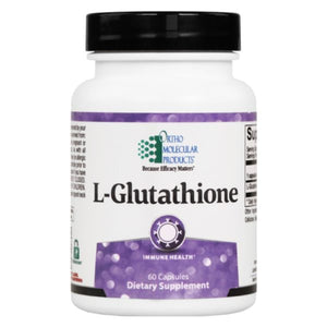 Ortho Molecular L-Glutathione 60 Capsules - - The Oasis of Health