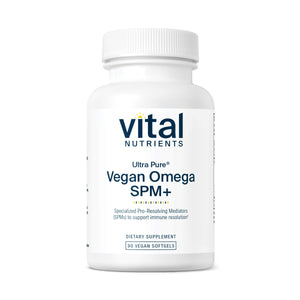 Vital Nutrients Ultra Pure Vegan Omega SPM  90 Mini Softgels
