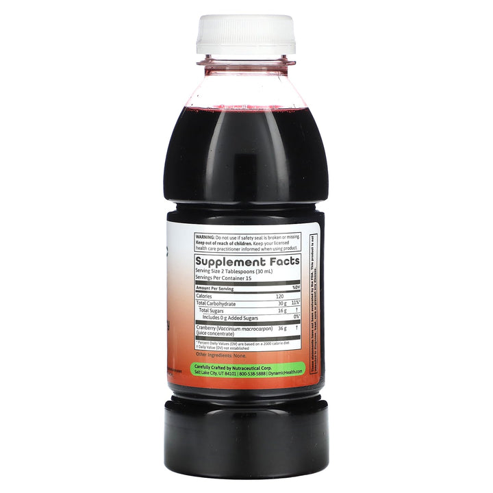 Dynamic Health - Cranberry Juice Concentrate, 16 oz liquid