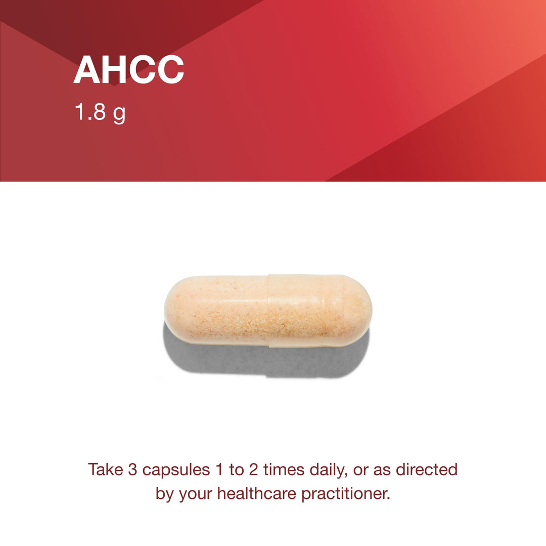 PROTOCOL FOR LIFE BALANCE AHCC 600 mg - Liver &amp; Immune Support Supplement with Beta-Glucan* - May Aid Cellular Health &amp; Stress* - Vegan, Dairy Free &amp; Nut Free - 60 Veg Caps