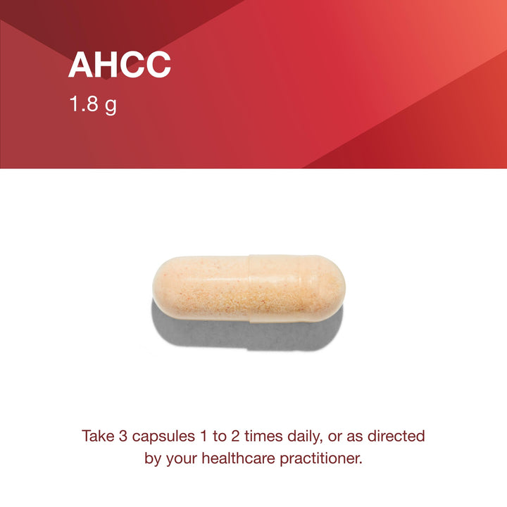 PROTOCOL FOR LIFE BALANCE AHCC 600 mg - Liver &amp; Immune Support Supplement with Beta-Glucan* - May Aid Cellular Health &amp; Stress* - Vegan, Dairy Free &amp; Nut Free - 60 Veg Caps