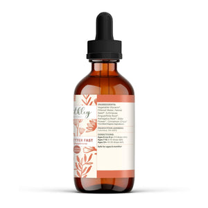 Earthley Wellness Feel Better Fast, Echinacea Root, Fennel, Astragalus Root, Elder Flower and Cinnamon, New Size (1.69 oz) - The Oasis of Health