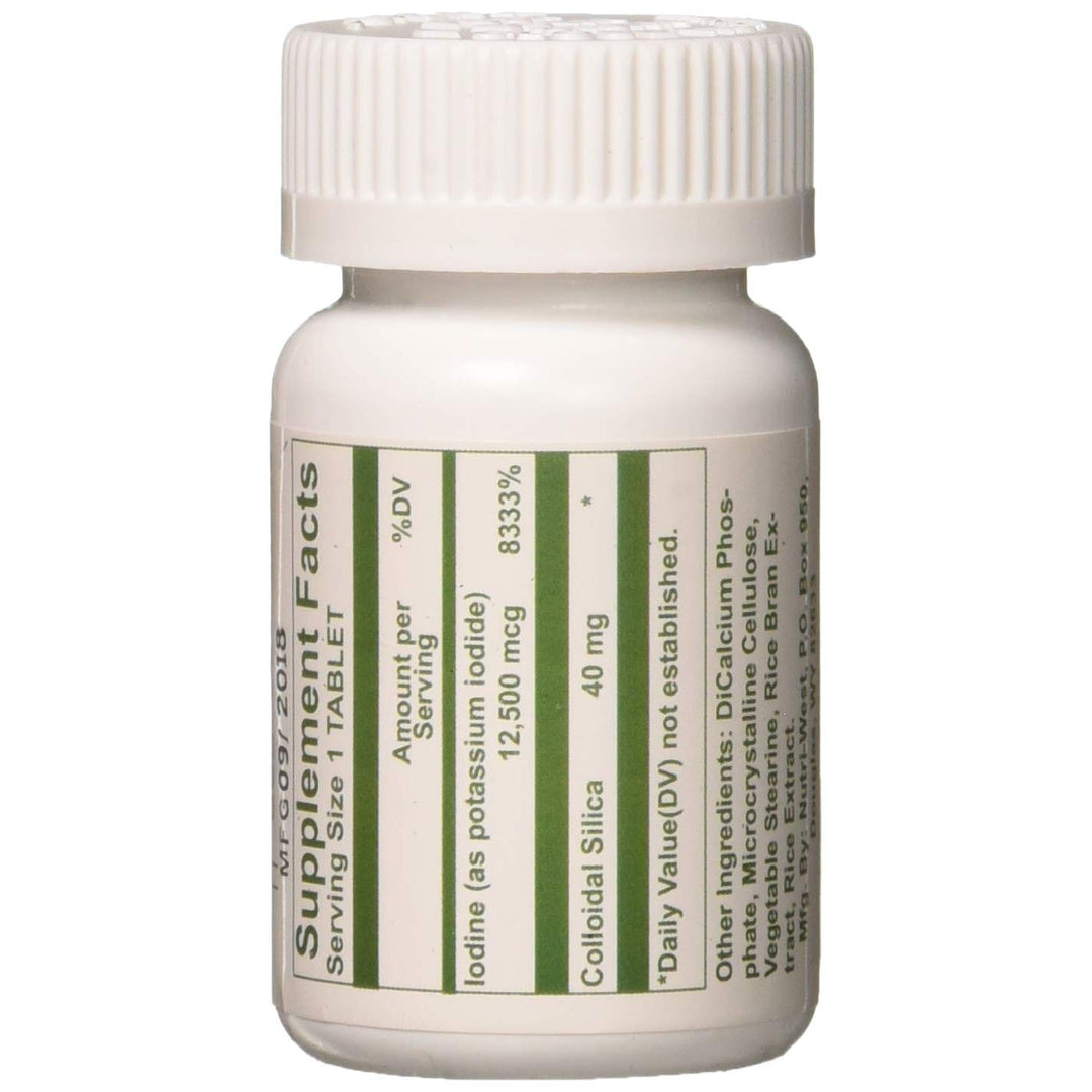 Iodine Rescue 90 Tablets by Nutri West by Nutri-West