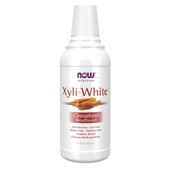 Now Solutions XyliWhite Cinnafresh Mouthwash 16oz - 8096
