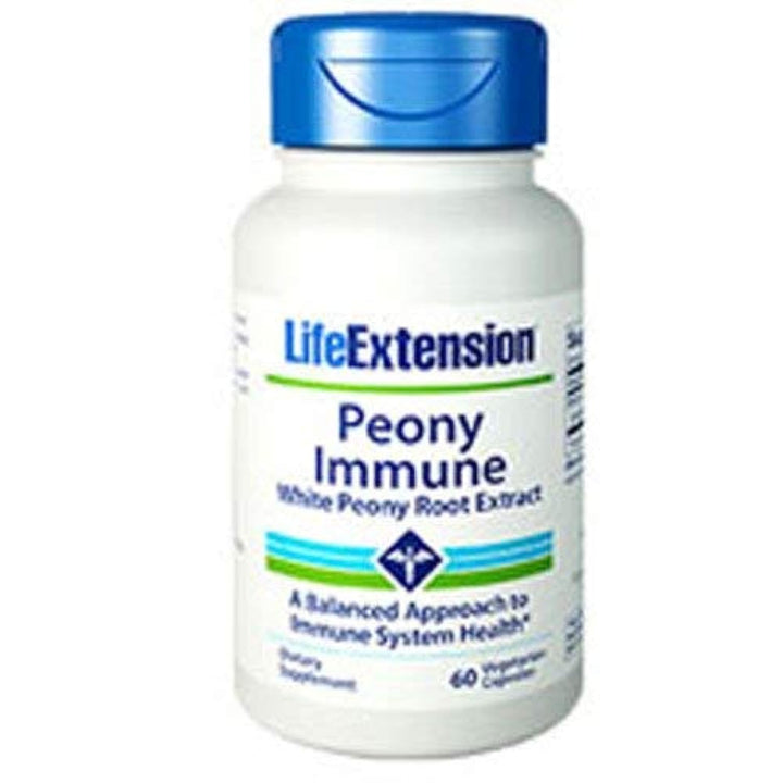 Life Extension Peony Immune 60 Vcaps (Pack of 3)