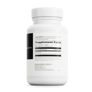 DaVinci Labs Vitamin D3 1000 IU - Dietary Supplement to Support Healthy Teeth and Bones, Cardiovascular Function and Immune Health - With 1000 IU per Serving - Gluten-Free - 250 Tablets - The Oasis of Health