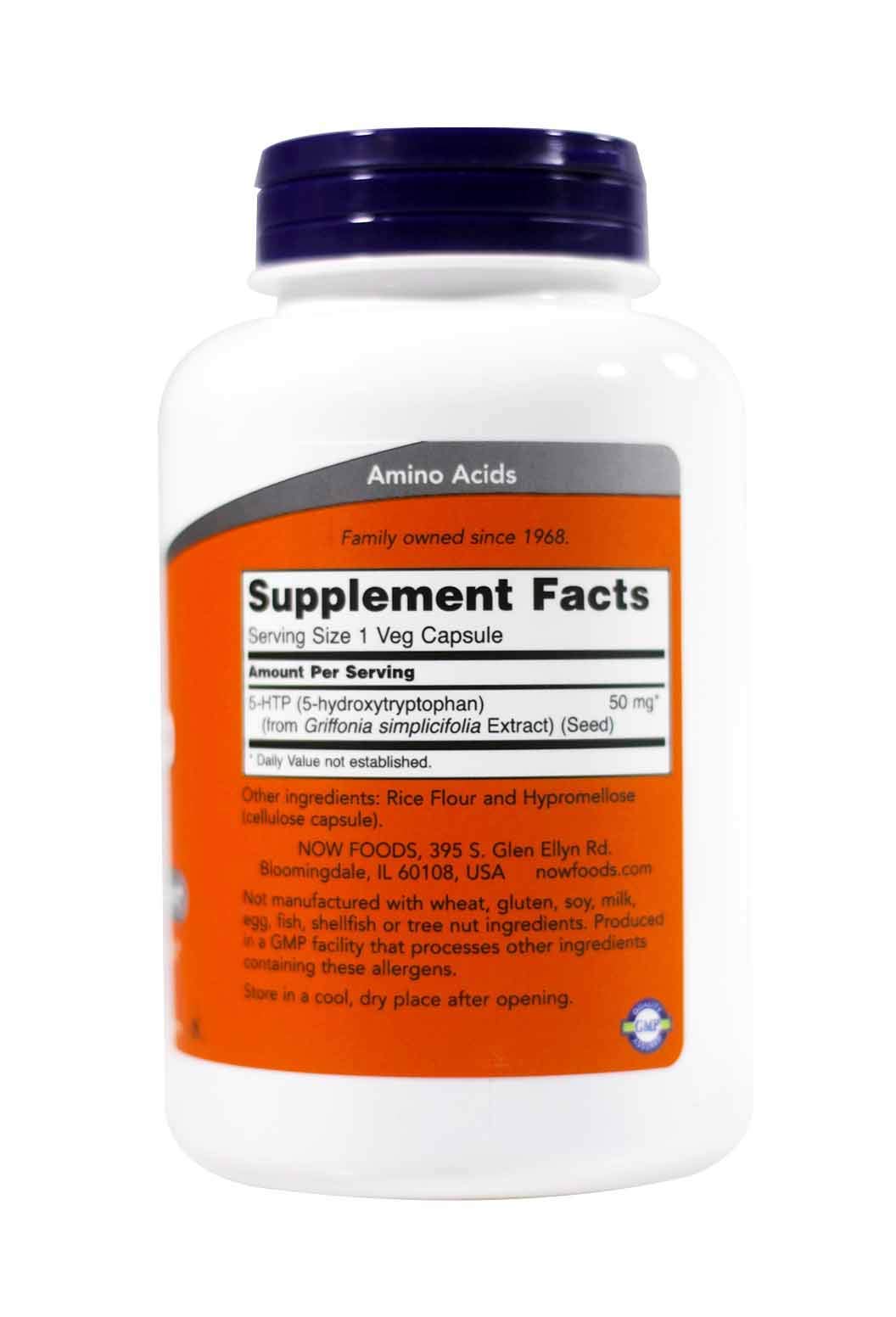 5-HTP (50 Milligram) - 180 ct (Pack of 2)