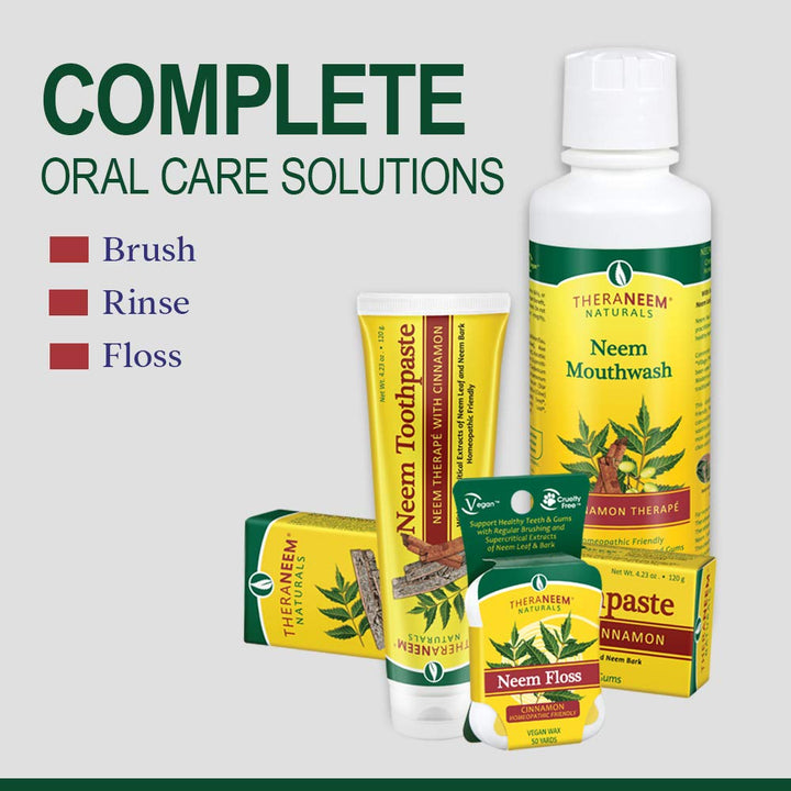 TheraNeem Cinnamon Toothpaste Organix South 4.23 oz Paste