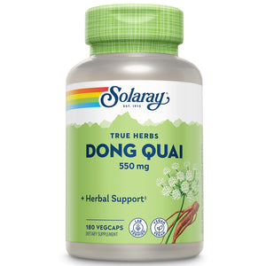 Solaray Dong Quai Root 550mg - 180 Vegan Capsules