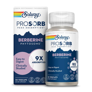 SOLARAY Berberine Phytosome - 30 Servings, 30 VegCaps  77327 - The Oasis of Health