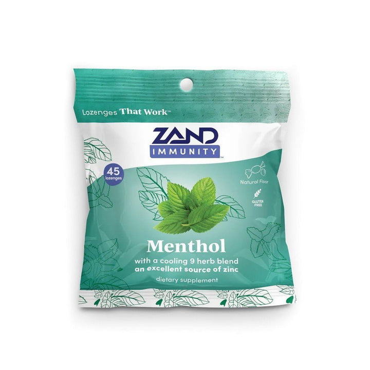 Menthol Immune Support Lozenges by Zand Immunity