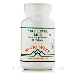 Light Gray Core Level Bile - 60 Tablets by Nutri West