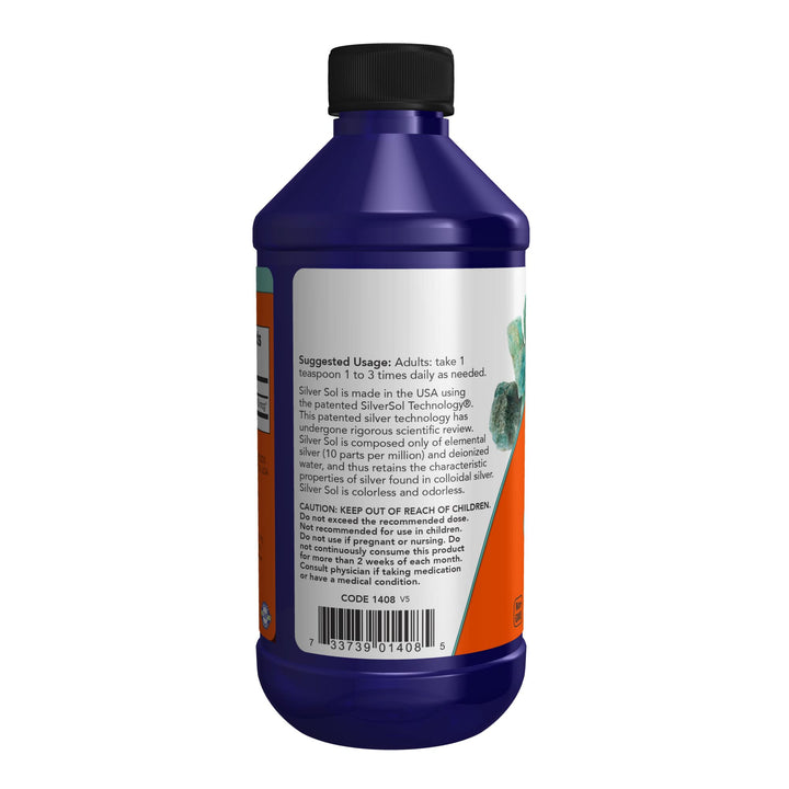 Now Foods Silver Sol 8oz - 1408