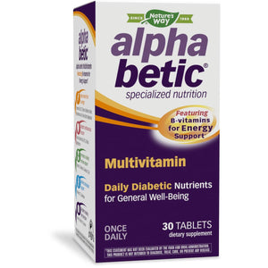 Nature's Way Alpha betic Multivitamin, Energy Support, 30 Count - The Oasis of Health