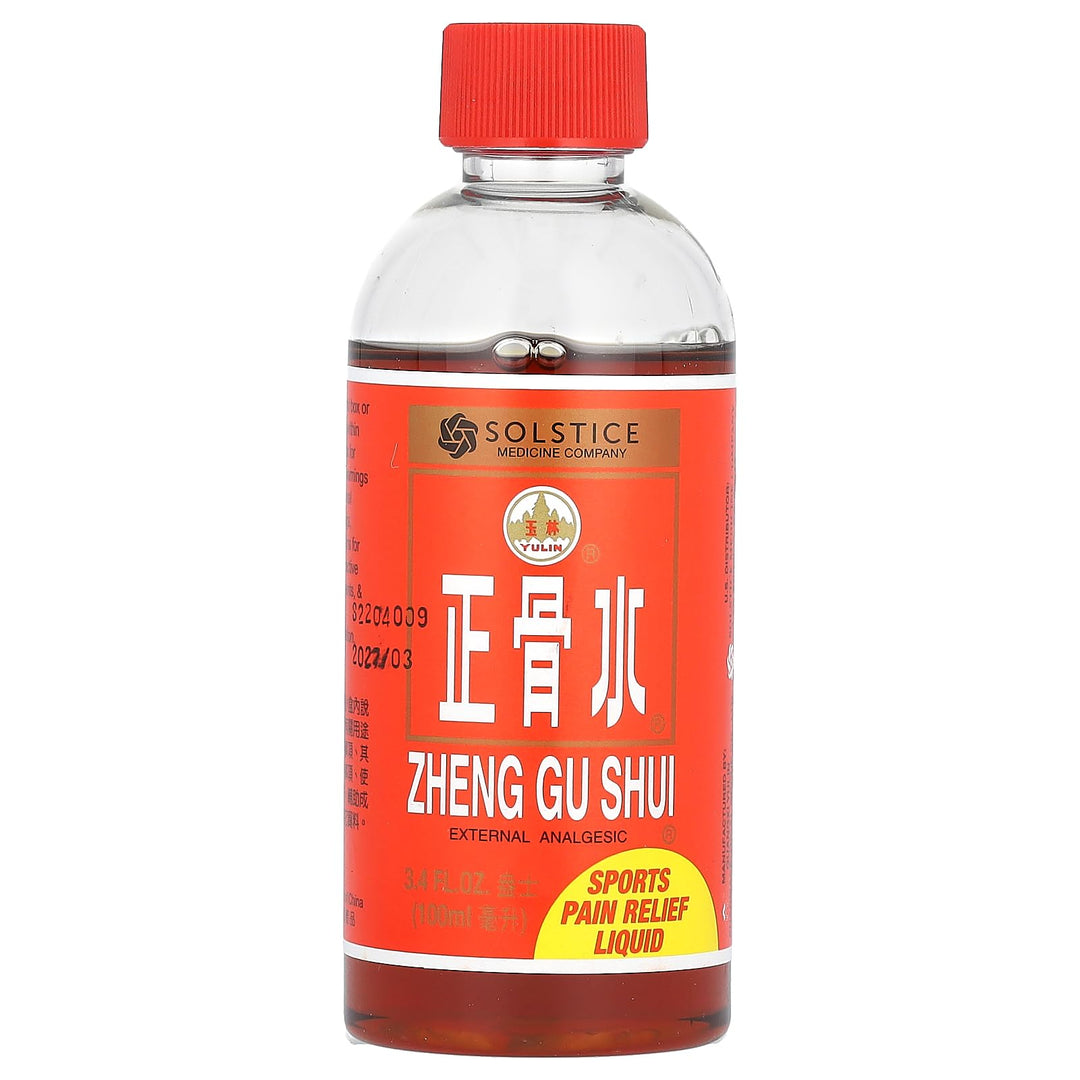 Plum Flower Zheng Gu Shui-External Analgesic Lotion, 3.4oz by MayWay