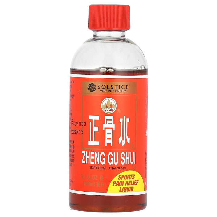 Plum Flower Zheng Gu Shui-External Analgesic Lotion, 3.4oz by MayWay
