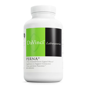 DAVINCI Labs Perna - Dietary Supplement to Support Connective Tissue Health, Joint Comfort and Collagen Production* - with Perna Canaliculus and Alfalfa Leaf - 180 Capsules - The Oasis of Health