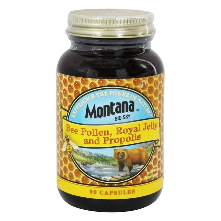 Montana Bee Pollen Royal Jelly and Propolis - 90 Capsules