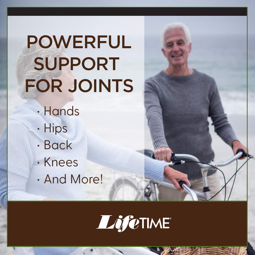 LIFETIME Glucosamine Chondroitin Complex | Support Mobility, Joints &amp; Recovery | 1500mg Glucosamine, 1200mg Chondroitin | 60 Capsules