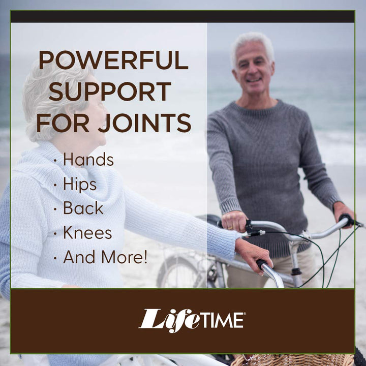 LIFETIME Glucosamine Chondroitin Complex | Support Mobility, Joints &amp; Recovery | 1500mg Glucosamine, 1200mg Chondroitin | 60 Capsules