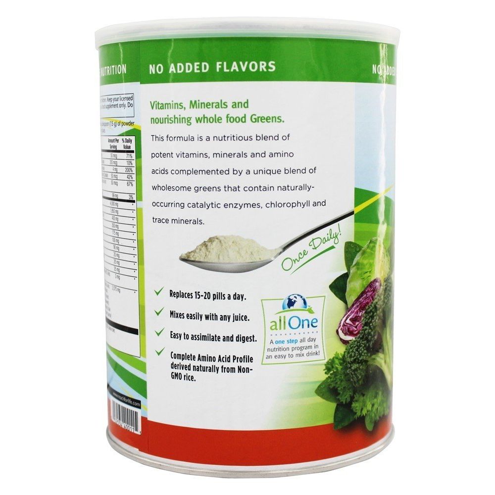 All One People - All One Multi Vit &amp; Min Green Phyto, powder