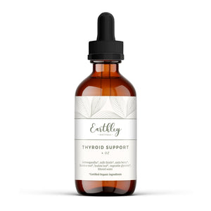 Earthley Wellness Thyroid Support, Helps Support Energy, Promote Healthy Brain Function and Overall Wellness (4oz) - The Oasis of Health