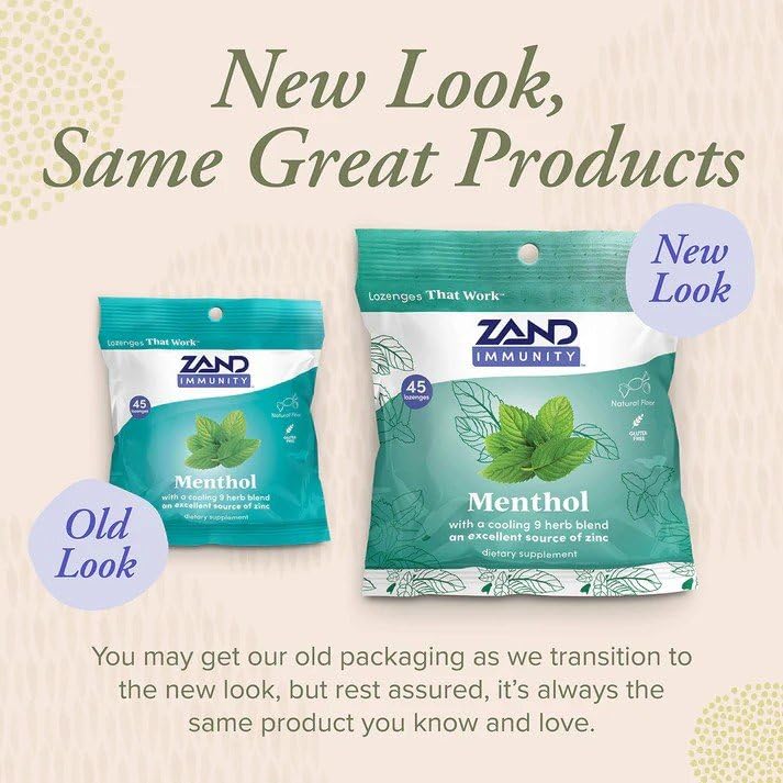 Menthol Immune Support Lozenges by Zand Immunity