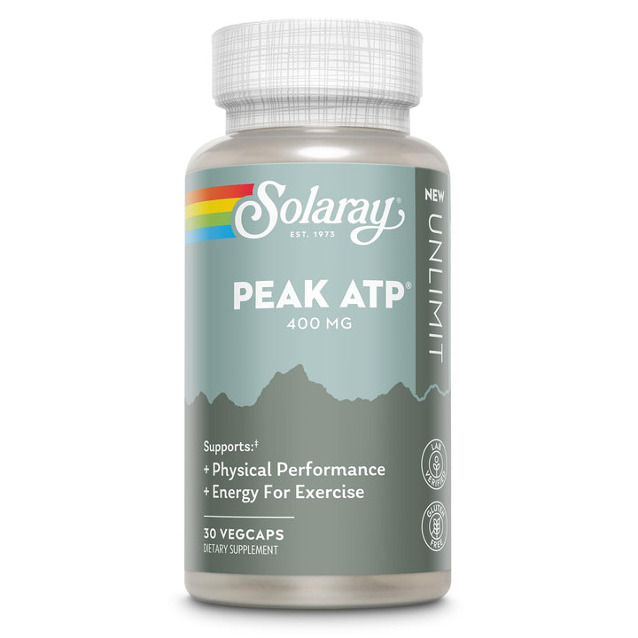 SOLARAY Peak ATP®, 400 mg, 30 VegCaps