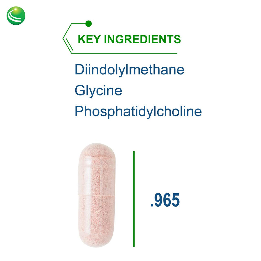 Nutra BioGenesis - DIM Balance - DIM Supplement with Diindolylmethane, Glycine, and Phosphatidylcholine - 60 Capsules