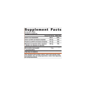 Metagenics Bone Builder with Magnesium Tablets with Calcium, Phosphorus and Vitamin D to Help Maintain Healthy Bone Density - 60 Servings - The Oasis of Health