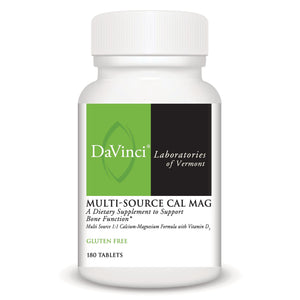 Davinci Labs- Multi-source Cal Mag 180 Tabs - The Oasis of Health