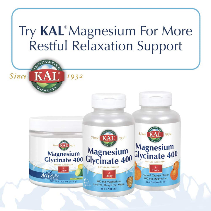 KAL 5 Mg Melatonin, Lemon, 30 Count | Pack of 2 - The Oasis of Health