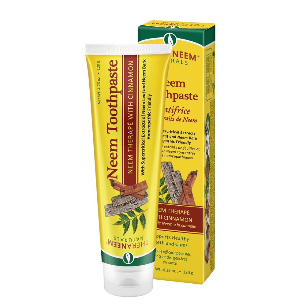 TheraNeem Cinnamon Toothpaste Organix South 4.23 oz Paste