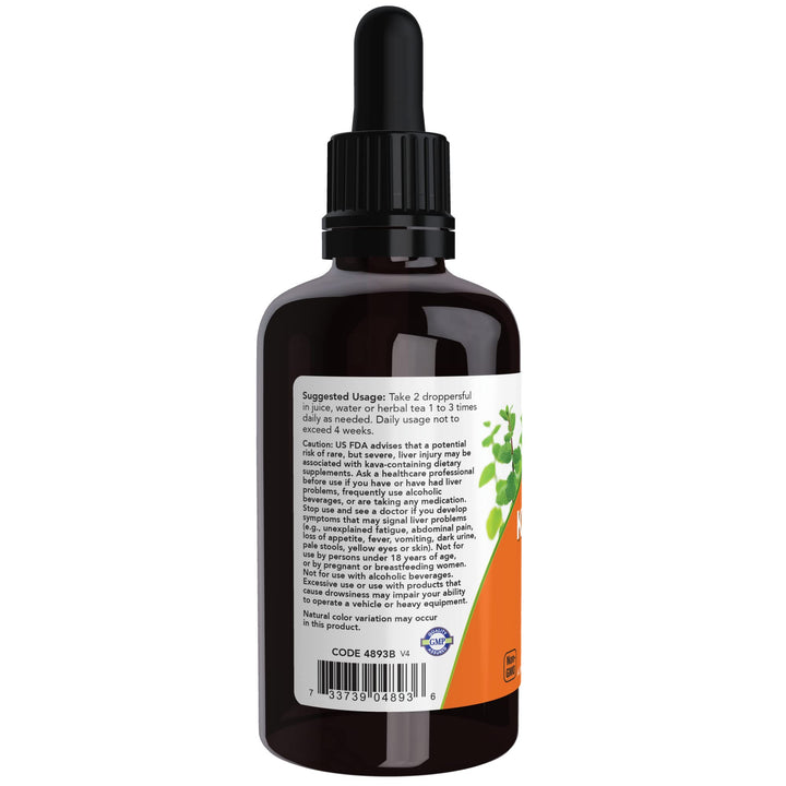 Dark Slate Gray Now Foods Kava Kava Extract Liquid 2oz - 4893